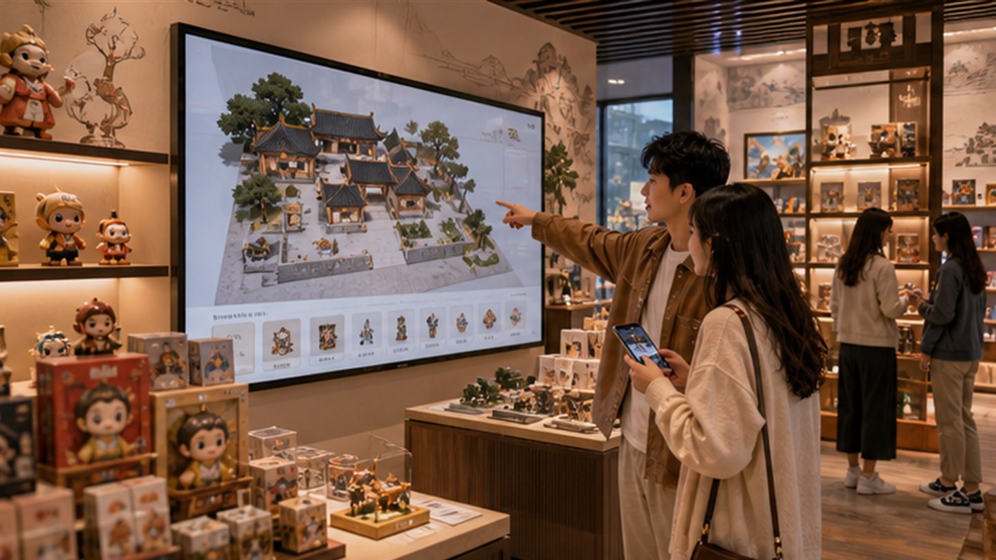 文旅潮玩 IP 主题空间和线下互动